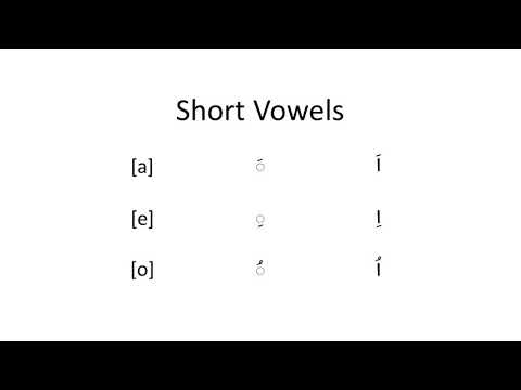 Write in Persian/Farsi - Lesson 3. Sounds-Vowels