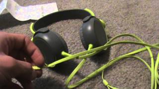 Sony MDR-XB400 extra bass low freq headphones