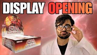 YU-GI-OH! BLAZING DOMINION DISPLAY OPENING 👀🔥 – LOHNT SICH DAS SET?