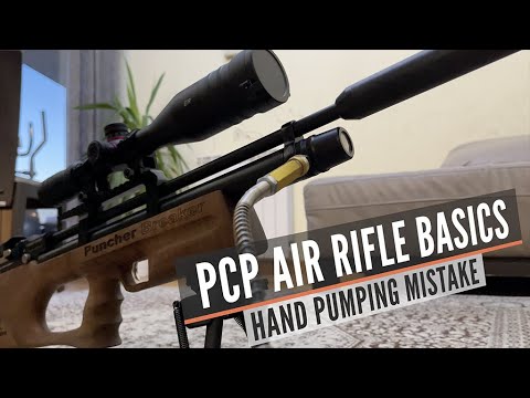 PCP Air Rifle Basics - I can't pump my PCP Air Rifle with a hand pump - How stupid of me! :)