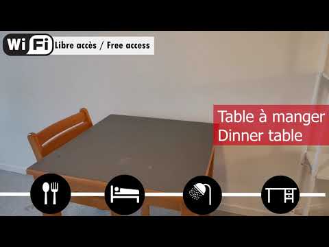 Logement  T1 Bis de 30m² Caen Résidence Bacot - Crous Normandie