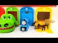 Thomas Friends Tayo The Little Bus Garage Toy Attack Monster Bee Crocodile Story