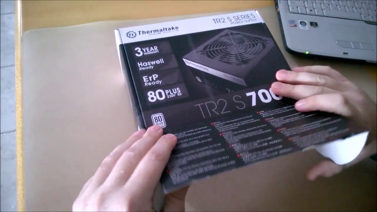 Блок питания Thermaltake ATX 700W TR2 S 80+ (24+4+4pin) APFC 120mm fan 6xSATA RTL