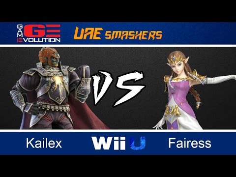 Game Evolution 2015 SSB4: Fairess (Zelda) vs Kailex (Ganondorf) - LR2