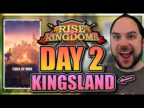 Kingsland Day 2 [Main Account] Rise of Kingdoms
