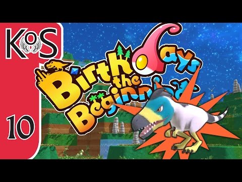 Birthdays The Beginning Ep 10: VELOCIRAPTORS & GERBERAS - Let's Play, Gameplay, CUTE!