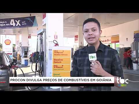 Jornal Brasil Central |03-06-26| Procon divulga Preços de Combustíveis em Goiânia