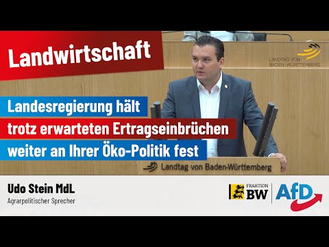 Landwirtschaft: Spielball der Politik zum Schaden der Verbraucher - grüne Regierung hält an Öko fest