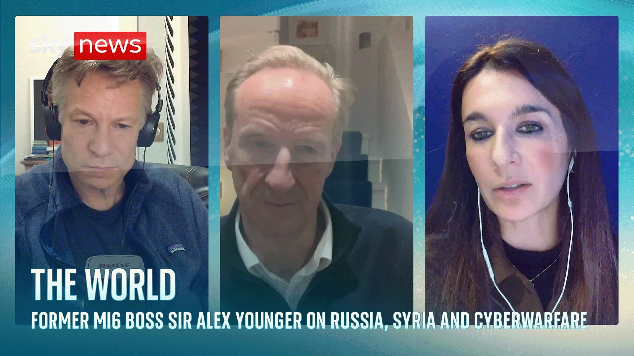 Former MI6 Chief Sir Alex Younger on Russia, Syria and Cyberwarfare