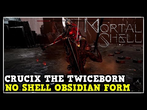 Mortal Shell Crucix The Twiceborn No Shell Obsidian Dark Form