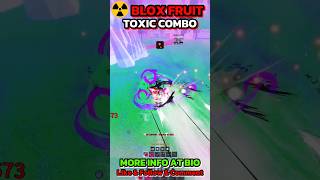 Blox Fruit Spammer Toxic Combo ☢️#bloxfruits #robloxscript