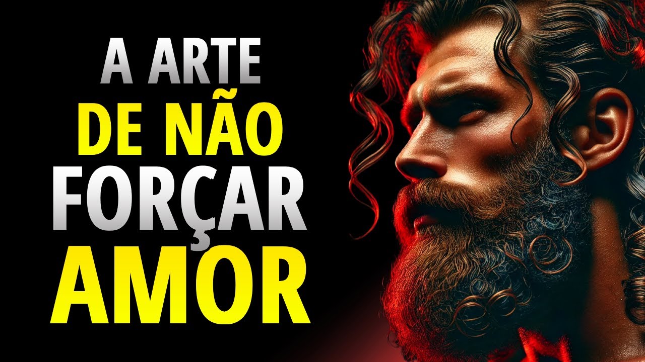 NUNCA IMPLORE por AMOR e Tenha Tudo NATURALMENTE | Estoicismo