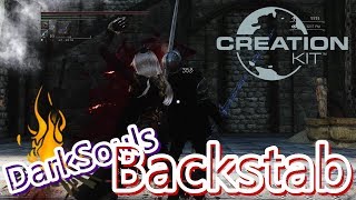 Skyrim - Darksouls Backstab MOD