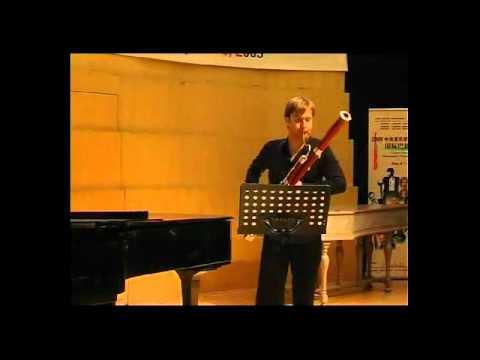 Matthias Racz Fagott International Bassoon Festival 2009 R  Boutry Interferences