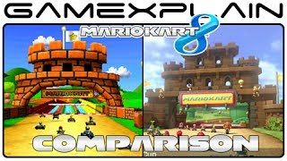 Mario Kart 8: Piranha Plant Slide 3DS Head-to-Head Comparison (Wii U vs. 3DS)