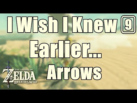 I Wish I Knew Earlier Zelda Breath of The Wild #9 Where to get Arrows #botw
