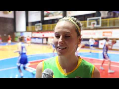 Martina Čepelková Sokol ZVUS - Slovanka MB 123:60