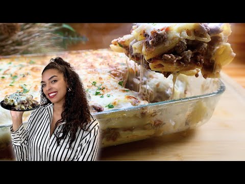 Cheesy Creamy Pasta Bake | White Sauce Pasta Casserole