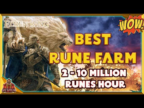 Elden Ring Best Rune Farm In The Game - How To Level Up insanely fast Over 2 Million Runes An Hour