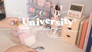 University Diary : Bikin Tugas di Weekend ft. Skintific
