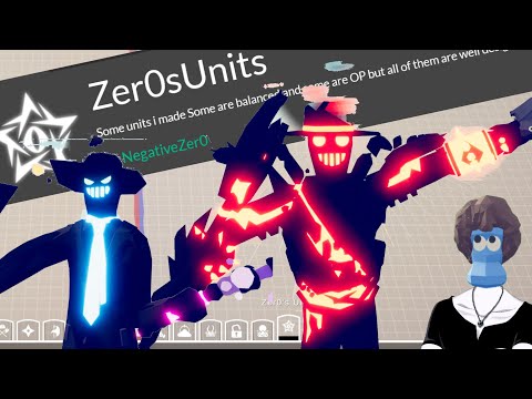 Testing New 'Zer0sUnits' Mod - Totally Accurate Battle Simulator TABS Mod