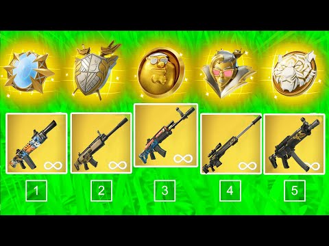 *NEU* ,,ZUFÄLLIGE MYTHISCHE" BATTLEPASS BOSS Skin Challenge in KAPITEL 5 Fortnite Deutsch