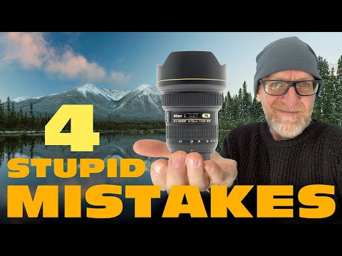 STOP making these 4 WIDE ANGLE photography MISTAKES - they drive me crazy!