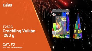 Vulkány barevné 250g 2ks