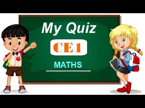 CE1 | Exercices de MATHS QUIZ | Test pour un enfant de 7 à 8 ans | 10 Questions (QCM)