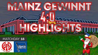 Mainz 05 (4:0) Hertha BSC