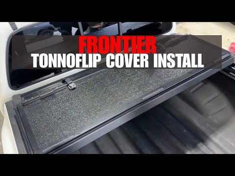 Nissan Frontier Bed Cover Installation (2022-2024) -TonnoFlip Tonneau Covers- #nissanfrontier