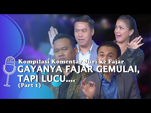 Kompilasi Komentar Juri ke Fajar Nugra: Body Language Kamu, Aku Tungguin Daritadi - SUCI 6