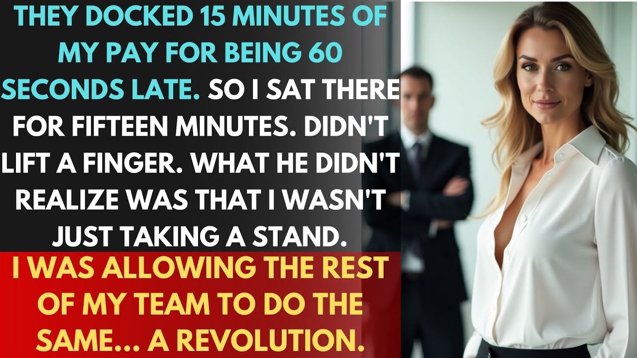 The Boss Deducted My Salary When I Was Only 1 Minute Late In Revenge. I Made Him Regret It