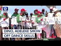 Dino, Adeleke Show Off Dance Skills At PDP Mega Rally In Kogi