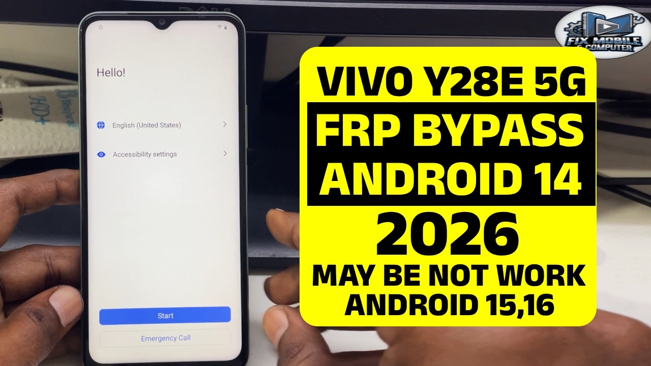 HOW TO BYPASS FRP LOCK ON VIVO Y28E 5G ANDROID 14 2026 | 100% TESTED