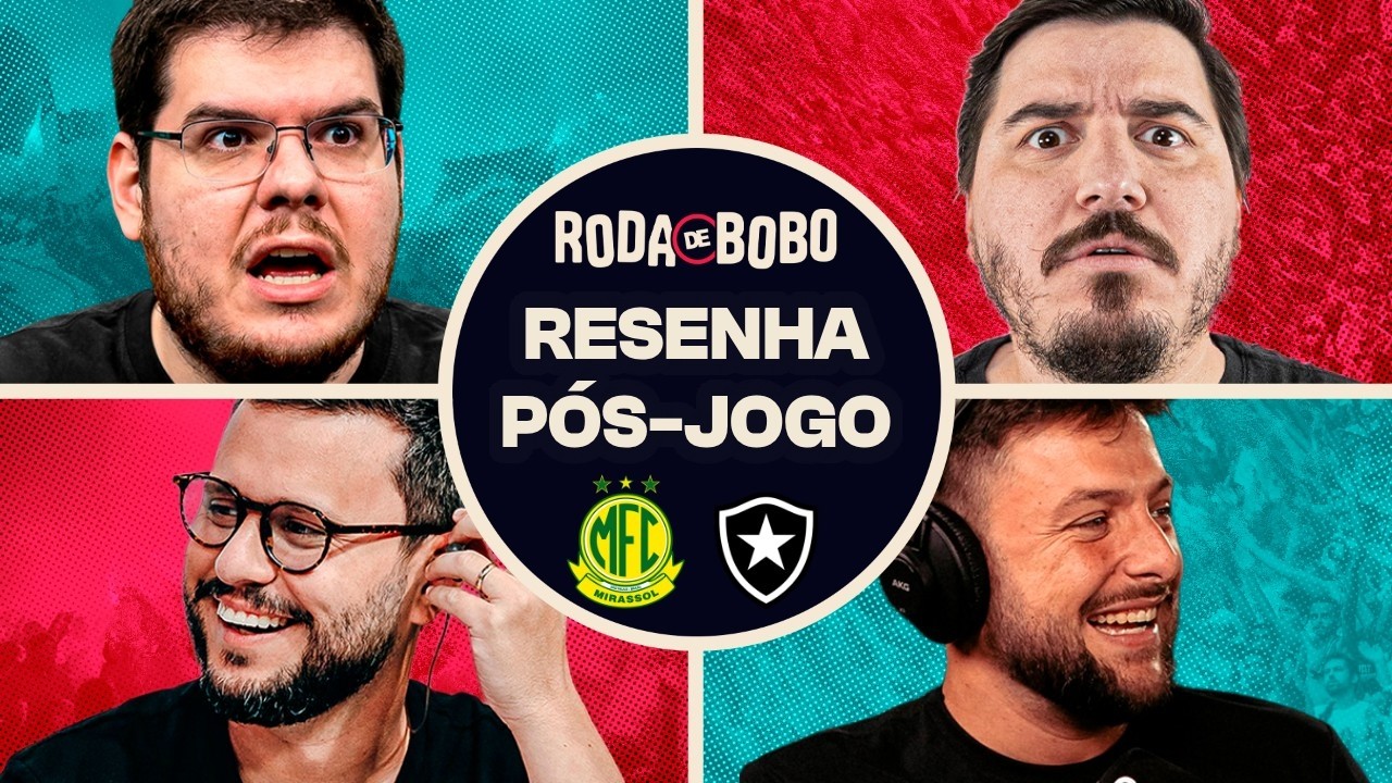 AO VIVO: A ESTREIA DE TITE PELO FOGÃO! LOGO APÓS MIRASSOL X BOTAFOGO TEM RODA DE BOBO