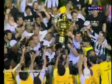 Santos Campeão Paulista 2010 Levanta a Taça
