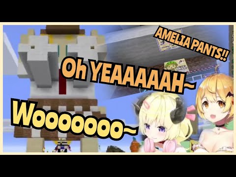 EPIC REACTION: Mel reacts to pantsu express on EN Minecraft server
