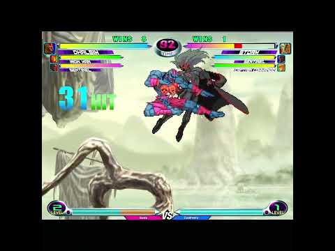 MvC2 Dhalsim 100% K.O. sequence vs Storm / Sentinel / Commando 8/16/23