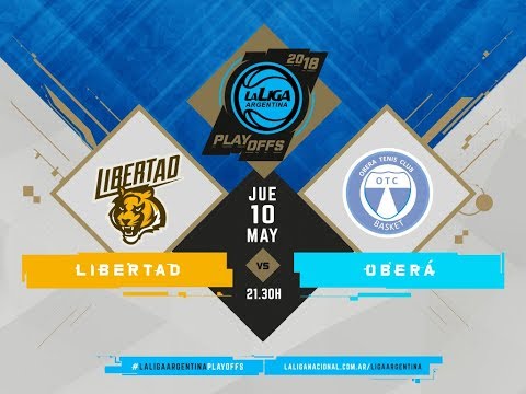 #LaLigaArgentina | PlayOff SEMIFINAL | Juego 2 | 10.05.2018 Libertad (1) vs. Oberá Tenis Club (0)