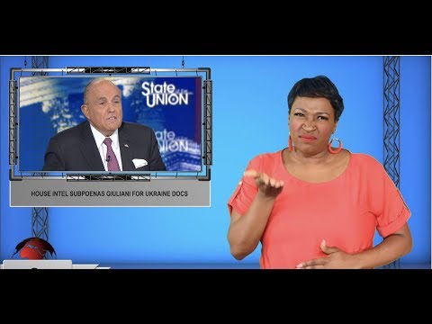 House Intel subpoenas Giuliani for Ukraine docs (ASL - 10.1.19)