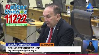 NELTER QUEIROZ EMITE PESAR PELO FALECIMENTO DE SANDOVAL DOS SANTOS MAIA, NATURAL DE SÃO FERNANDO