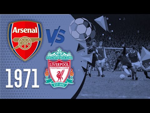 ARSENAL FC vs LIVERPOOL FC (1971 - FA CUP) #footballmuseum #oldfootball