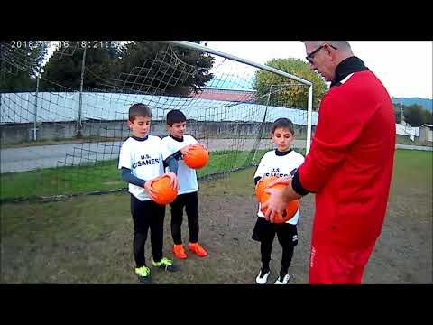 piccoli portieri : introduzione alla presa e al tuffo con palla