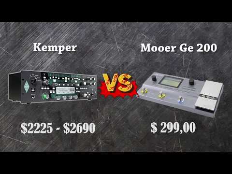 Kemper vs Mooer ge200