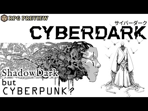 Neon dystopia meets old school D&D: a CyberDark RPG First Look