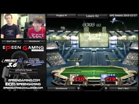 ePG Weekly - Shockbound (Sonic) Vs. Souf | Blu2 (Mewtwo) (Losers R2) - Project M