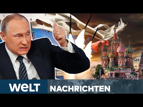 UKRAINE-KRIEG: Luftangriffe - Russen erwarten bald Drohnen-Attacken auf Moskau | WELT Nachtstream