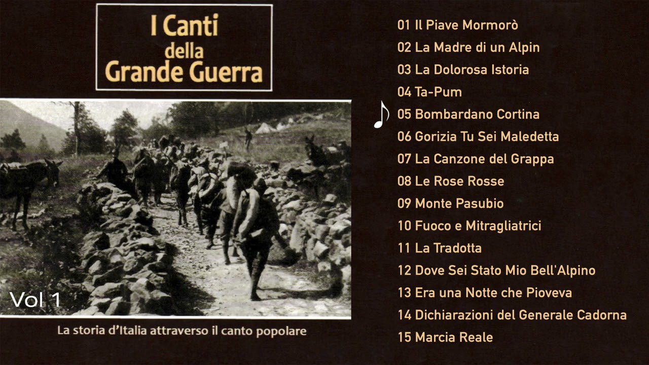 I Canti della Grande Guerra, Vol. 1 (ALBUM COMPLETO)