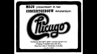 Chicago Live at The Concertgebouw, Amsterdam - 1973 (audio only)